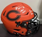 🔥 Brian Urlacher Signed RAVE Speed Flex HOF 2018 Bear Down Inscriptions Beckett