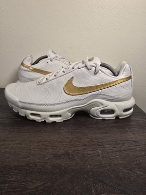 Nike Air Max Plus Tiempo Phantom Metallic Gold Men s Running Shoes Size 11 