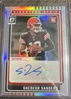 2025 Donruss Optic Shedeur Sanders Base (RAW)