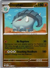Donphan 045/086 Common Chaos Rising Pokemon Reverse Holo Near Mint