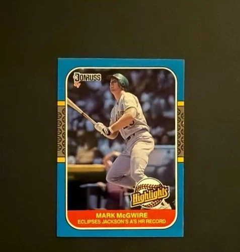 1987 Donruss Highlights - Mark McGwire #46