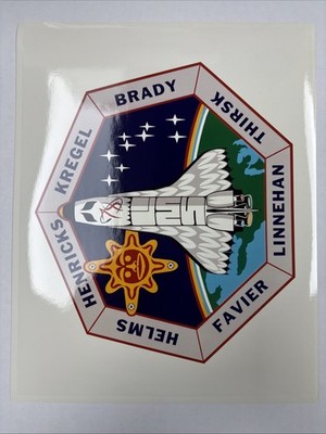 NASA STS-78 Mission Patch for Life and Microgravity Lab Press Photo