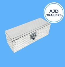 Lockable Aluminium Tool & Strap Storage Box – Trailer & Truck – 26” x 9” x 9”