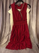 Scarlet Darkness Renaissance Cottagecore Dress Small