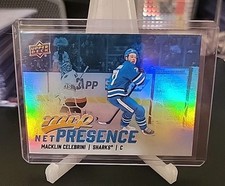 2025-26 Upper Deck MVP: Macklin Celebrini Net Presence #NP-10