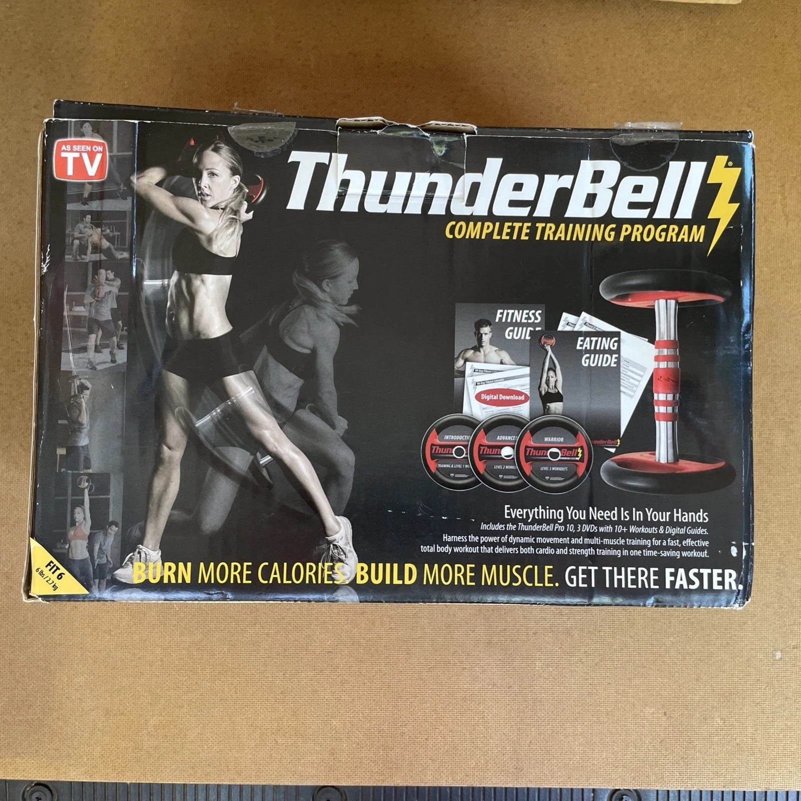 Teeter THUNDERBELL Pro10 Multi Use Workout Strength Training Equipment Dumbbell
