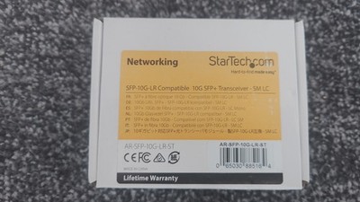 StarTech AR-SFP-10G-LR-ST 10GBASE-LR SFP+ Transceiver 10GbE SMF LC 10km Neu in OVP