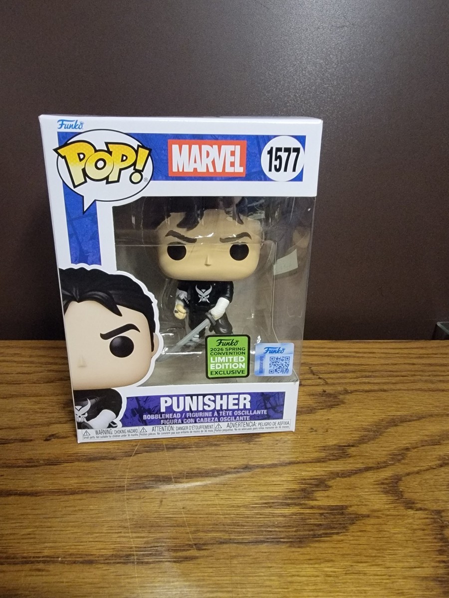 Funko Pop! Marvel Punisher 2026 ECCC Exclusive #1577 With