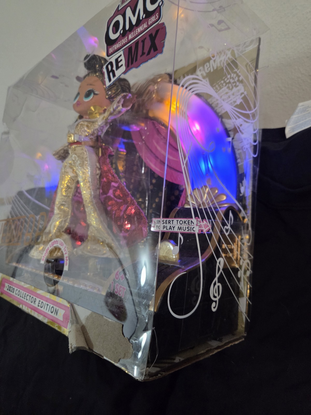 Детская кукла L.O.L. Surprise 2020 OMG Remix Jukebox BB Doll Lights Up Music new in Box — фото 3