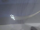 Fibre optic 2x 2m -- light where you want / flexible / / €1.25 per m