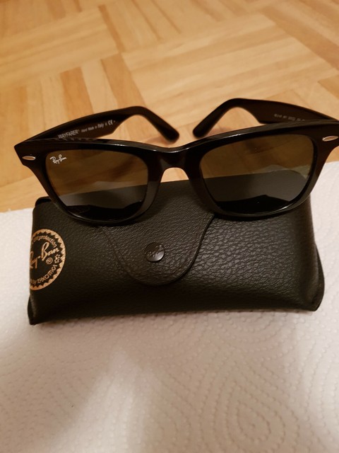 Ray-Ban RB2140 Wayfarer Sonnenbrille - Schwarz günstig ...