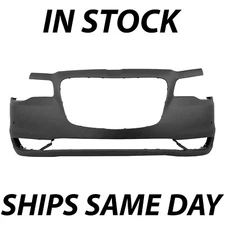 NEW Primered Front Bumper Cover Fascia for 2015-2023 Chrysler 300 w/ Park Assist