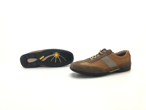 Woodstone Herren Halbschuh Schnürer Loafers Comfort Braun Gr. 42 (UK 8) - Picture 6 of 8