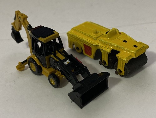 1/50 Cat 432E Side Shift Backhoe Loader by Norscott And Other Dicast Car