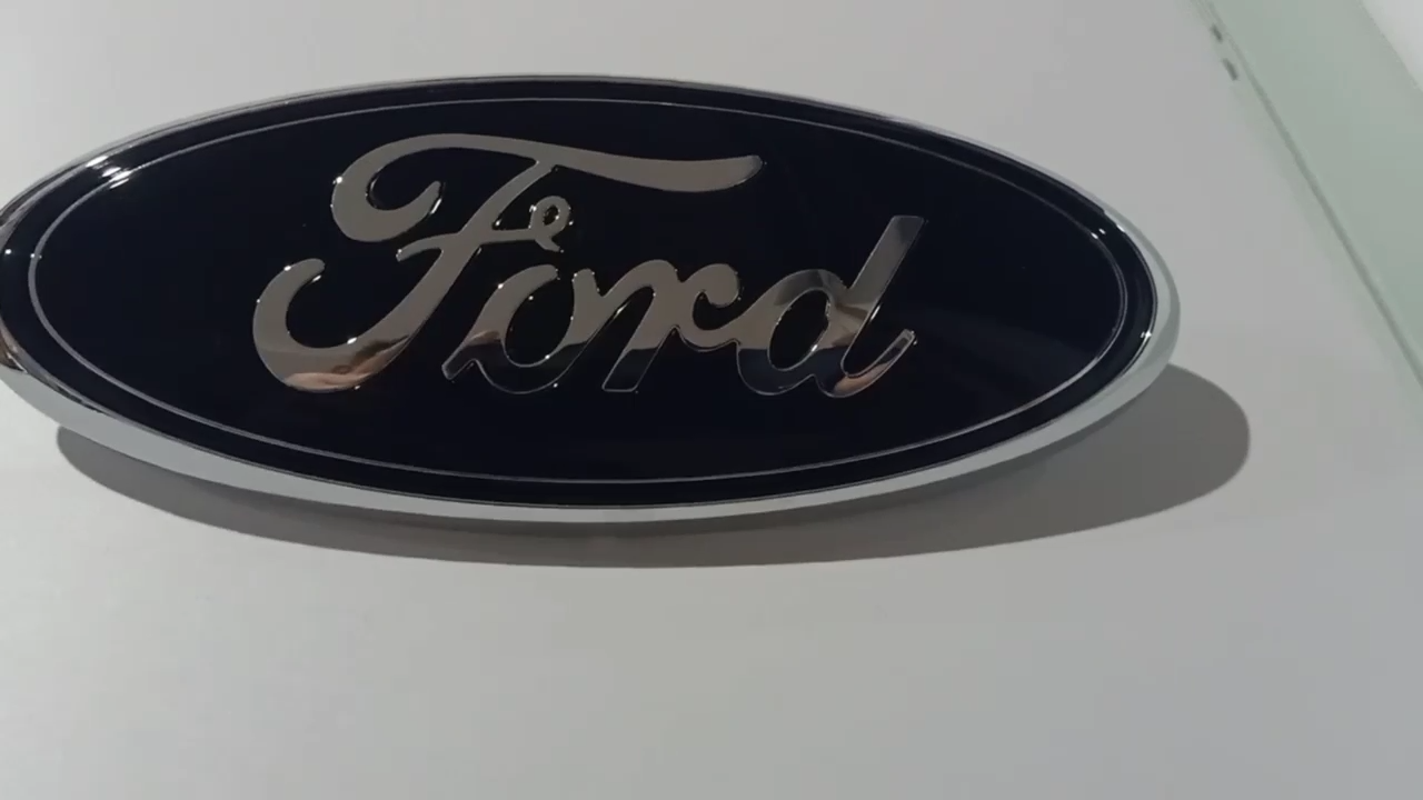 GENUINE REAR BLACK FORD BADGE EMBLEM OVAL FORD RANGER PX2 PX3 ...