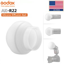 US Godox AK-R22 Collapsible Diffuser Dome Soft Ball for Godox V1 AD100PRO Flash
