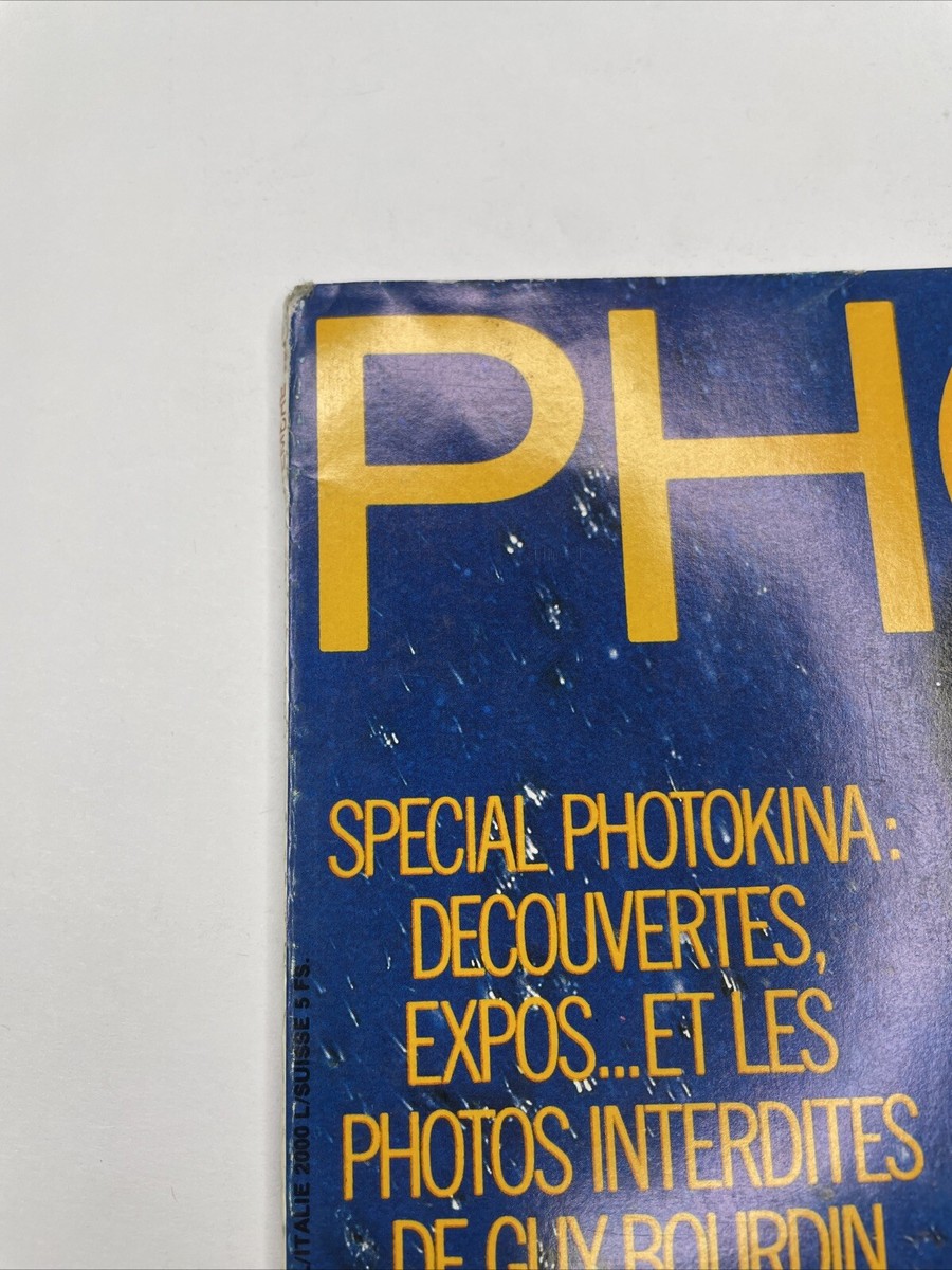 PHOTO MAGAZINE RARE FRENCH EDITION - SEPT 1978 - GUY BOURDIN