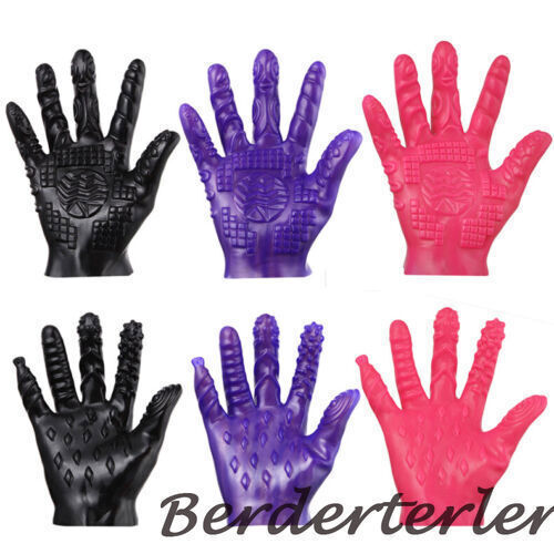 Gloves Fingering Self-comforting Couples Recreation knead-image