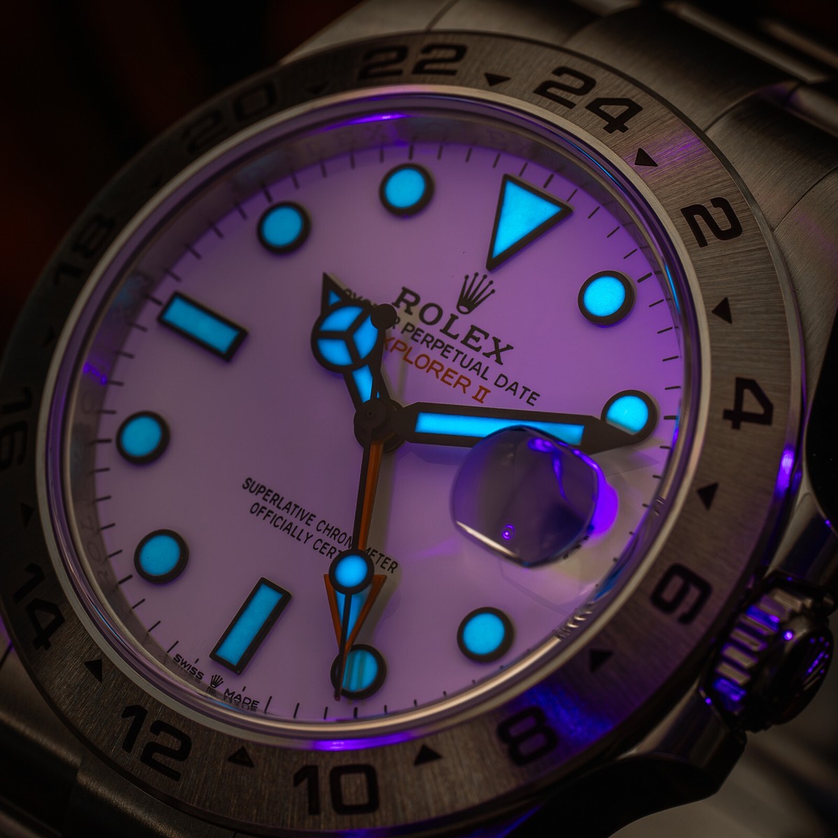 Rolex Explorer II 226570 Polar 42mm White Dial Oystersteel GMT