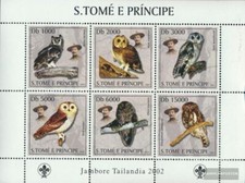 Sao Tome e Principe 2019-2024 Feuille miniature (complète edition) neuf avec gom