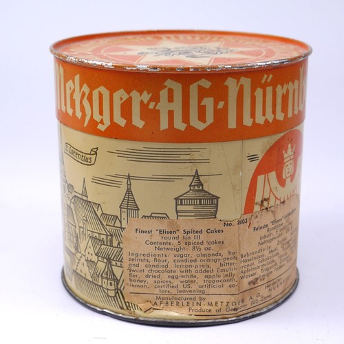 VTG Haeberlein Metzger Germany - Nurnberg Joris and the Dragon Design tin Can - Picture 3 of 14