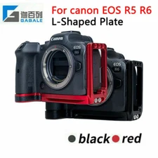 GABALE quick Release L-plate bracket camera Hand Grip For Canon EOS R5/R6 camera