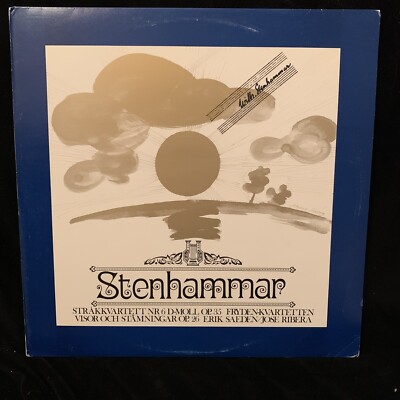 STENHAMMAR String Quartet #6 & Songs - FRYDEN QUARTET - EMI ST LP 1974 Sweden