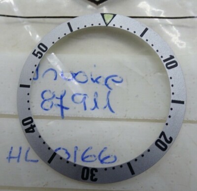 Original Tag heuer hl 0166 bezel insert new 33,4mm inside 27,3mm (Z870)