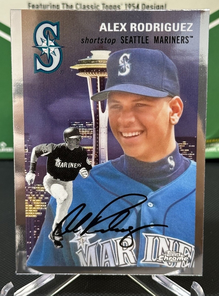2023 Topps Chrome Platinum Anniversary Alex Rodriguez City View 
