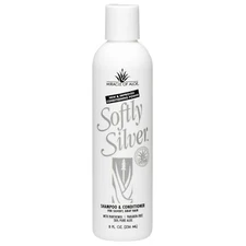 Softly Silver Gray Hair Shampoo/Conditioner, 8 oz bottle