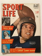 1948 Sport Life NOTRE DAME Frank TRIPUCKA No Label Over 200 Photo's JOE LOUIS