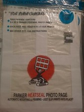 Lot of 2 Vintage Parker Heatseal Photo Page 35H 10 per bag 40 print capacity