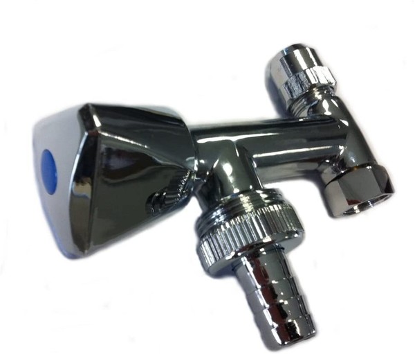 "Asw GeräTeventil Eckfix FüR Eckventile 3/8\"X3/4\"X10Mm RüCkflussverhinderer Rv Sv"-image