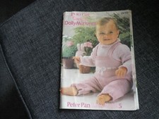 peter Pan 'Darling Dolly Mixtures' knitting pattern book