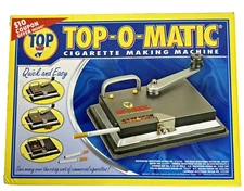 Original TOP-O-MATIC Cigarette Machine: Makes King Size and 100MM Cigarettes GUC