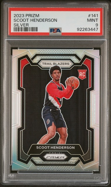 Scoot Henderson 2023 Panini Prizm Silver