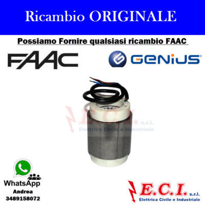 GENIUS FAAC ORIGINAL 00058F0188X STATOR 230V BLIZZARD-FALCON-MILORD 500C