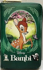 Cartera Loungefly Disney Libros Clásicos Bambi Cremallera