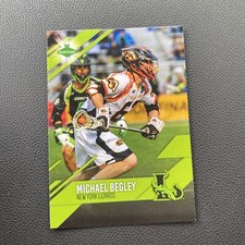 2019 Parkside Major Lacrosse League MLL card MICHAEL BEGLEY
