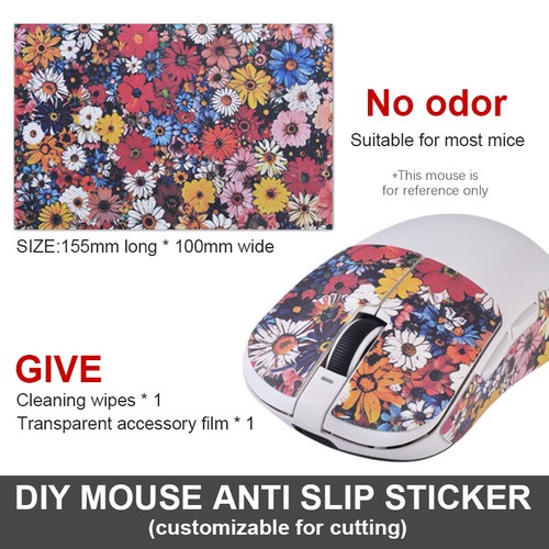 15*11cm DIY Anti-Slip Mouse Sticker For Universal Wireless Gaming Mouse - Photo 3/20