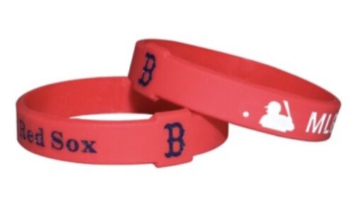 MLB Silicone Bracelet Wristband Yankees Red Sox Angels Dodgers - Picture 5 of 5