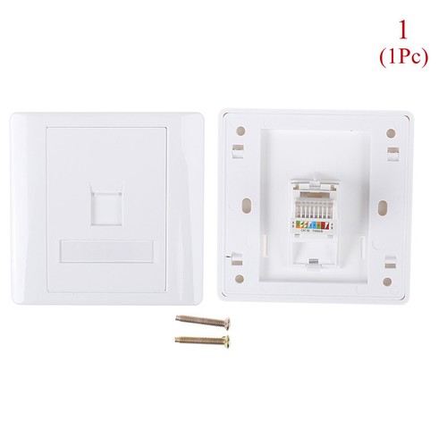 86 Type Computer Socket Panel CAT5E Network Module RJ45 Interface OutletB.G5 - Photo 13/16