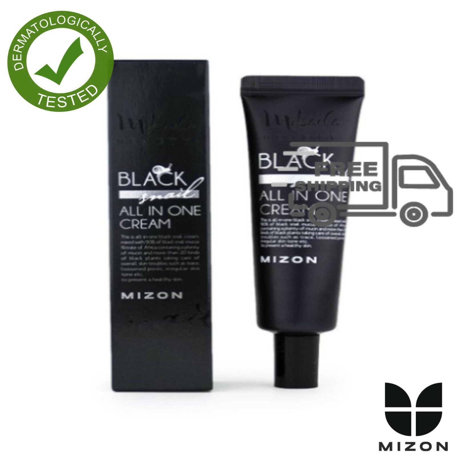 Mizon Black Snail All In One Cream Tube 35ml Ebay