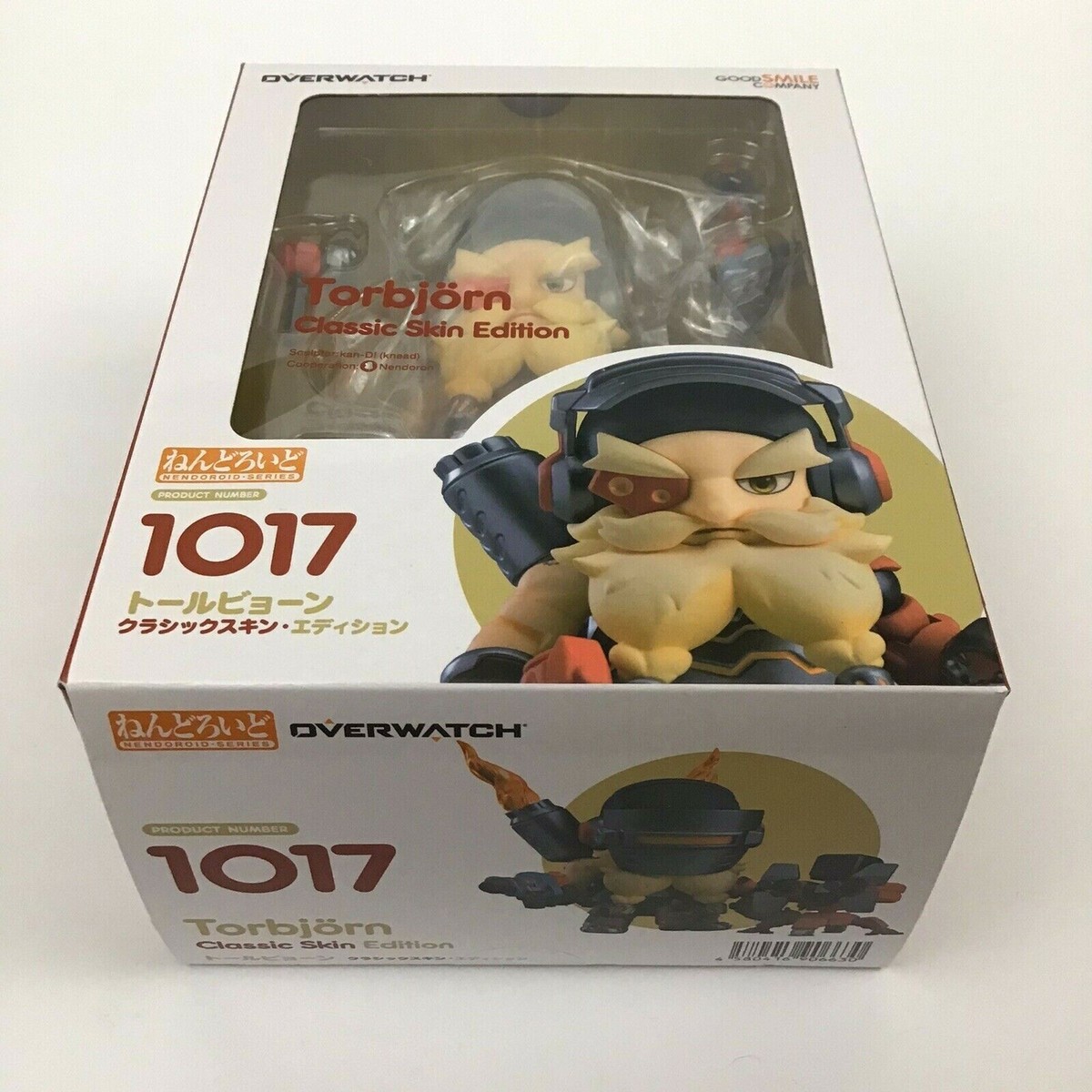 Nendoroid Overwatch Torbjorn Classic Skin Figure 1017 Good Smile
