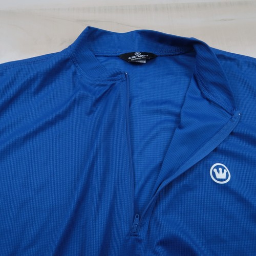 Canari Cycling Jersey Mens Extra Large Blue Shirt Bike Cycle Bicycle Performance - Picture 7 of 13