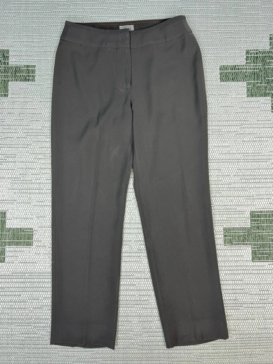 Armani Collezioni Gray Pants for Women for sale | eBay