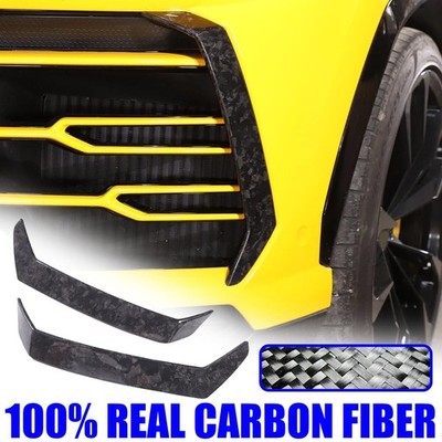 Forged Carbon Fiber Front Bumper Cover Trim For Lamborghini URUS 2018-2021