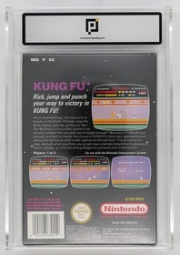 Kung Fu Nintendo Entertainment System Nes Sealed Graded 90 Pixel no WATA VGA