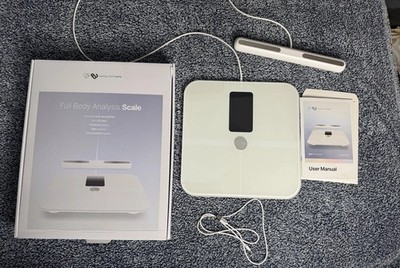 Caring Mill By Aura Full Body Analysis Weight Smart Scale W/ Bluetooth & More