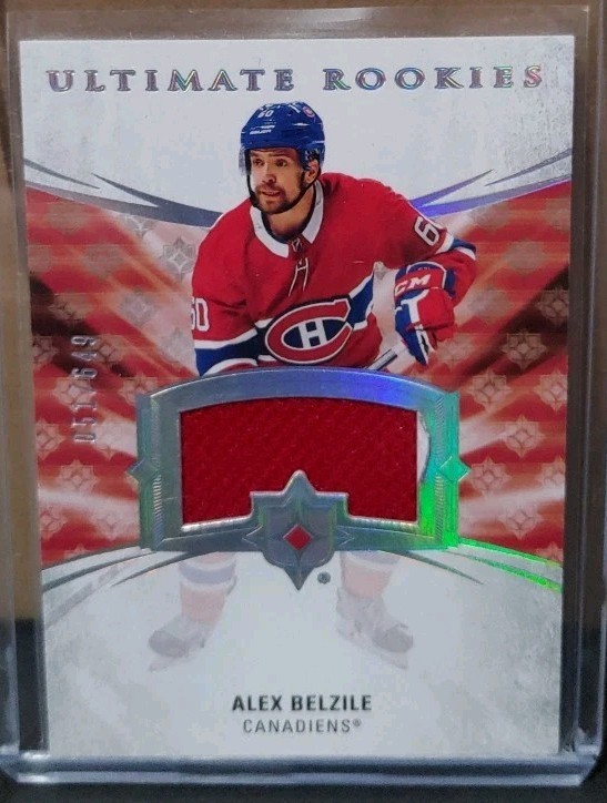 2020-21 Upper Deck Ultimate Rookies Alex Belzile Montréal Canadiens NHL CA00207